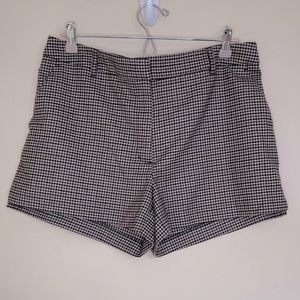 Plaid H&M shorts